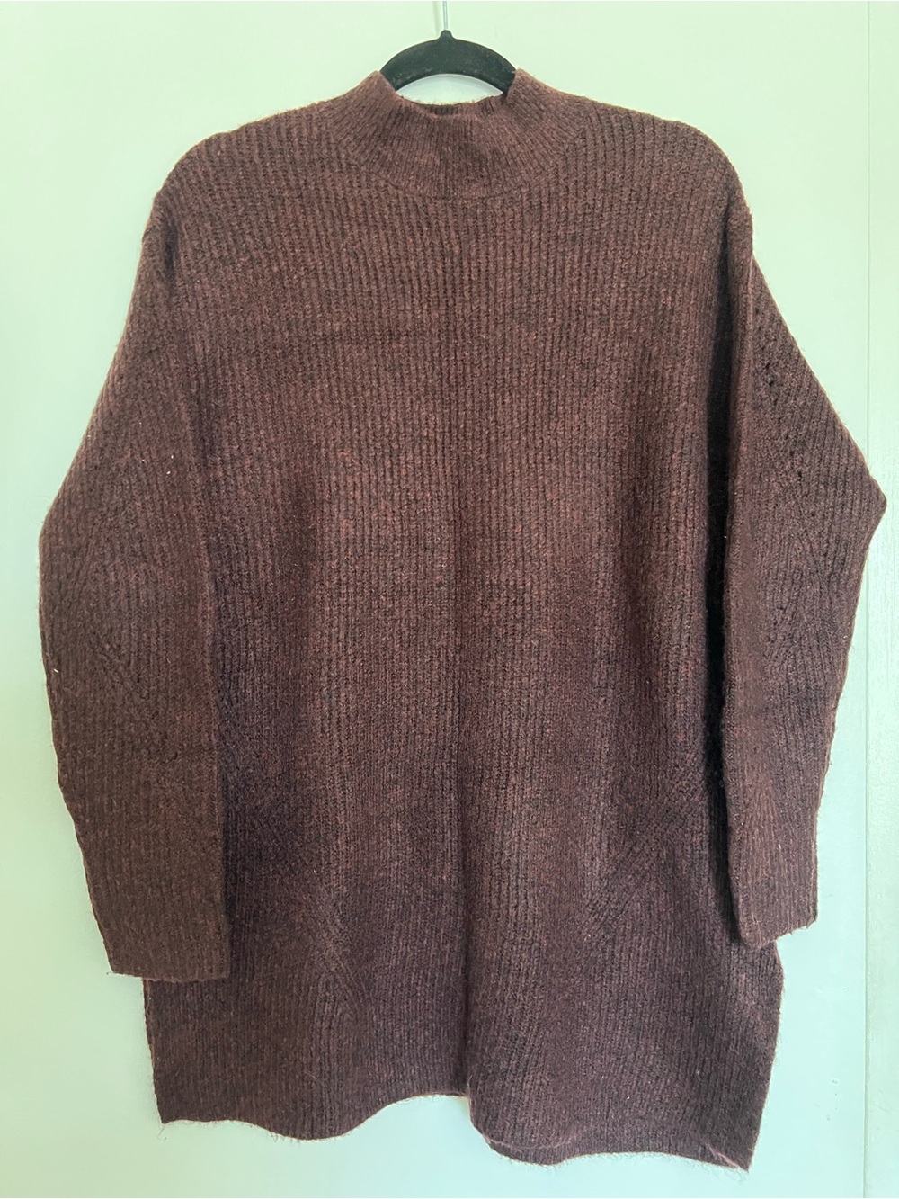 Old Navy Women's Cowl/Turtleneck Sweater - Maroon Brown
